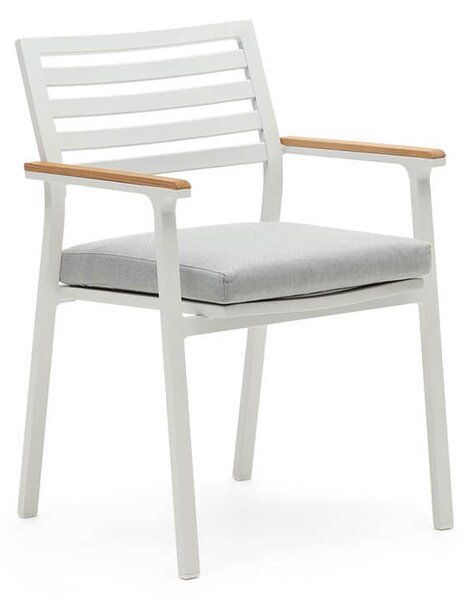 Zahradní židle noba bílá