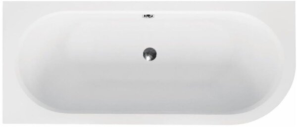 Besco Avita rohová vana 179.5x80 cm Levostranná bílá #WAV-180-NL