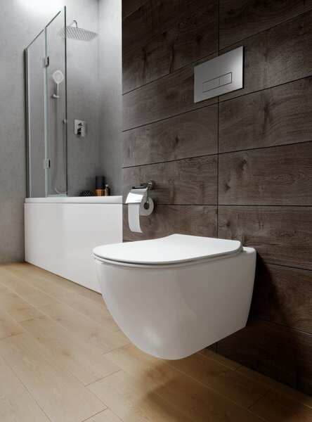 Ideal Standard Oleas splachovací tlačítko pro WC lesklý chrom R0121AA