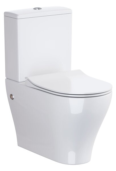 Cersanit Zen kompaktní wc s deskou s pomalým sklápěním bílá K100-395