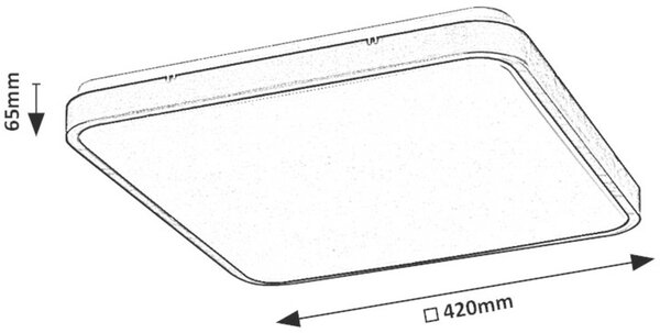 Rabalux Alenzo nástěnné svítidlo 1x36 W bílá 71423
