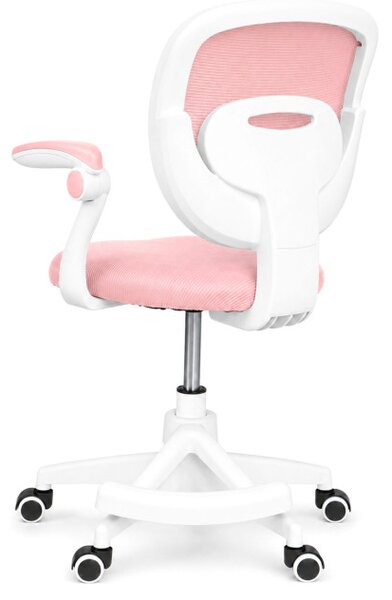 Dětská otočná židle JUNIOR růžová
