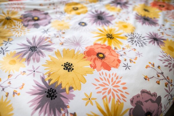 Jahu povlečení bavlna Daisy 140x200, 70x90 cm + 40x40 cm