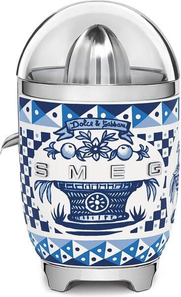 Smeg CJF01DGBEU Odšťavňovač na citrusy D&G Blu Mediterraneo