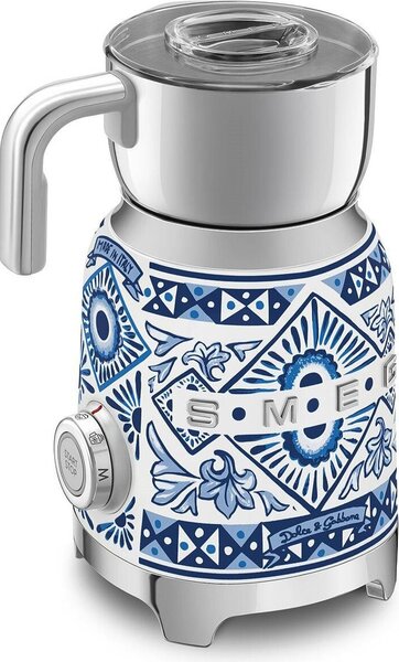 Smeg MFF01DGBEU Napěňovač mléka D&G Blu Mediterraneo