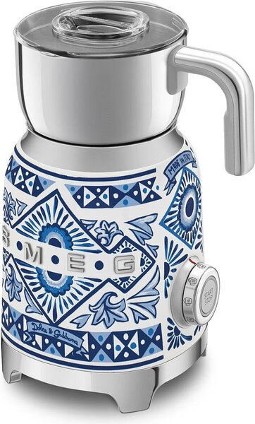 Smeg MFF01DGBEU Napěňovač mléka D&G Blu Mediterraneo