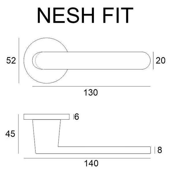 Klika Nesh Fit - chrom