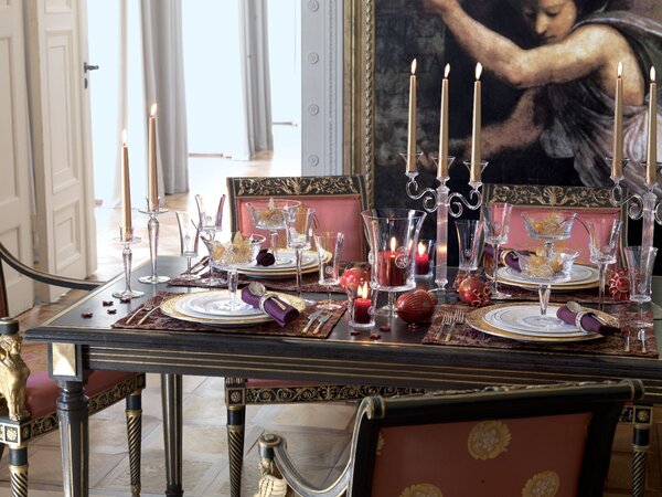 Villeroy & Boch 12-6351-9030 Sada příborů Ella Partially Gold Plated 24 dílů