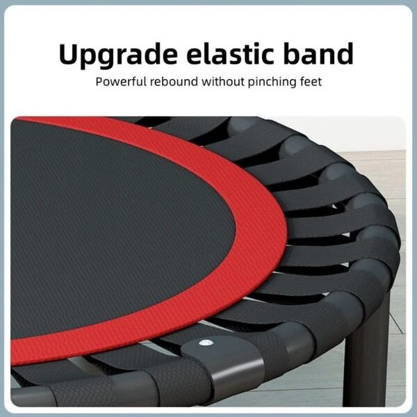 Bouncepro™ Skládací Trampolína S Nastavitelným Madlem