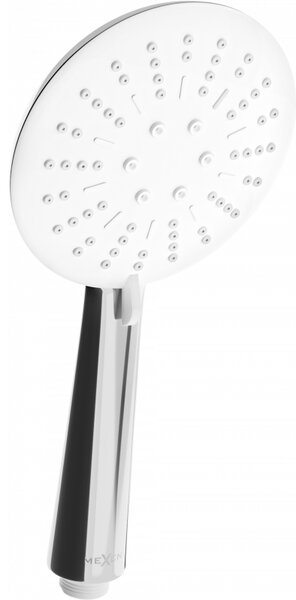 Mexen R-67 sprchová hlavice 3-funkční, chrom/bílá - 79567-00