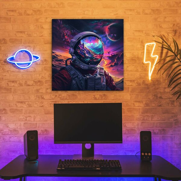 DUBLEZ | Obraz na zeď - Astronaut | UV tisk, Premium
