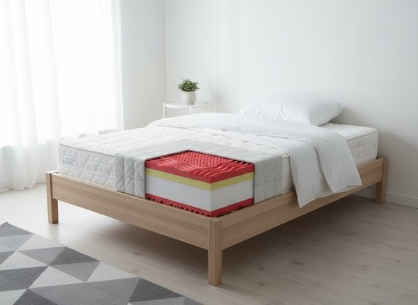 Matrace MPO Memory Comfort 1+1 zdarma 80x190 cm, Aloe Vera