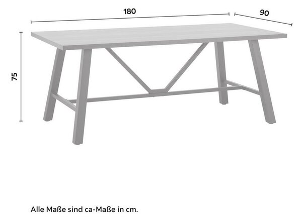 Jídelní stůl ANDRI 180x90 cm