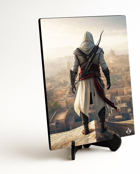 DUBLEZ | Dřevěný obraz na zeď - Assassin's Creed | UV tisk, Premium