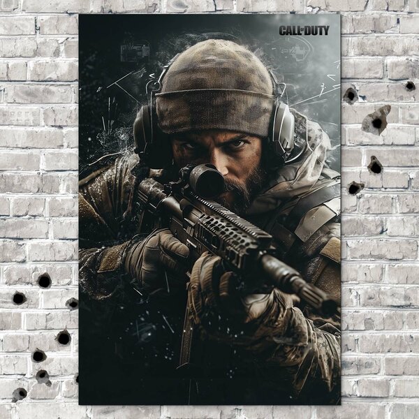 DUBLEZ | Obraz na stěnu - Call of Duty | UV tisk, Premium
