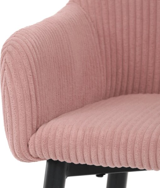 Barová židle růžová AUB-V4009 PINK6