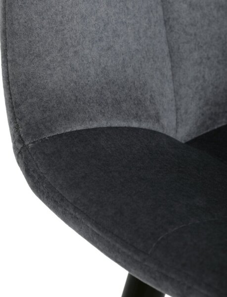 Barová židle sametová, šedá AUB-X7015 GREY2