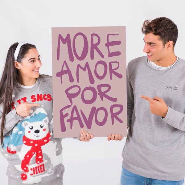 DUBLEZ | Stylový obraz na stěnu - Amor | UV tisk, Premium