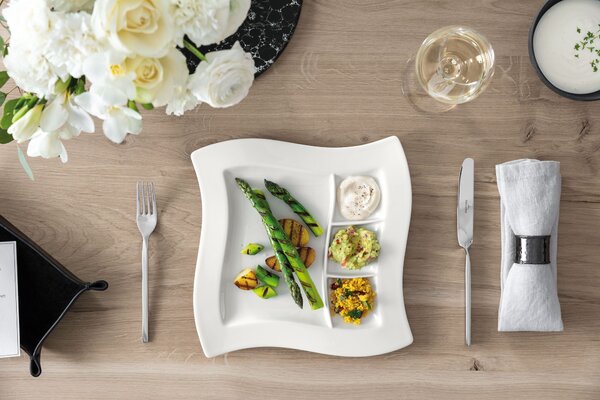 Villeroy & Boch 10-2525-2855 Servírovací talíř NewWave s měřítkem 27 cm