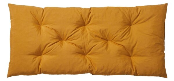 Přikrývka z mikrovlákna s potiskem tropických listů 400g/m2 medová 60x120x10 cm
