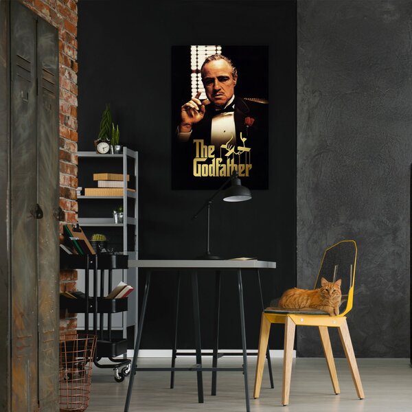 DUBLEZ | Barevný dřevěný obraz - The Godfather | UV tisk, Premium