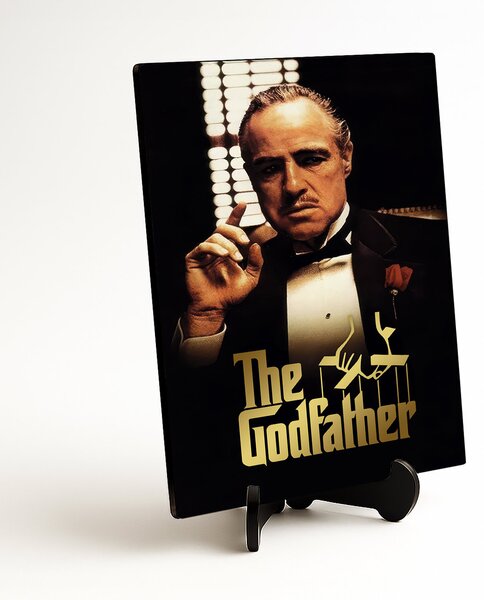 DUBLEZ | Barevný dřevěný obraz - The Godfather | UV tisk, Premium