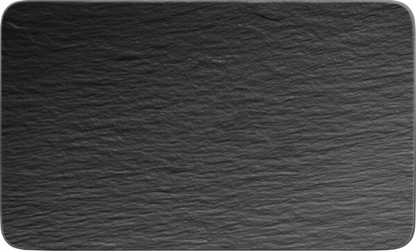 Villeroy & Boch 10-4239-2772 Servírovací talíř Manufacture Rock obdélníkový 17 x 28 cm