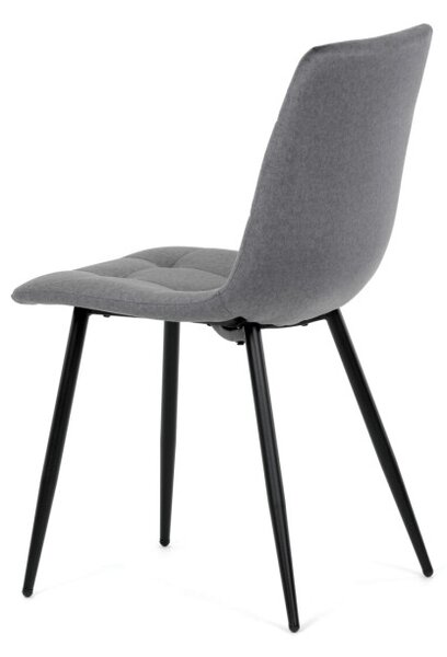 Jídelní židle sametová, šedá DCL-X7015 GREY2
