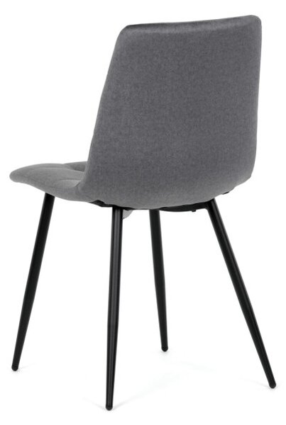 Jídelní židle sametová, šedá DCL-X7015 GREY2
