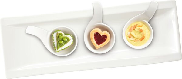 Villeroy & Boch 10-2525-2596 Talíř na občerstvení NewWave 15 x 42 cm