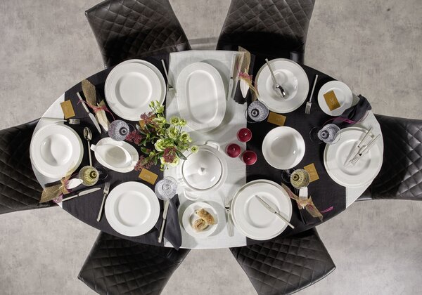 Villeroy & Boch 10-4389-2960 Servírovací talíř /mísa White Pearl oválné 35 cm