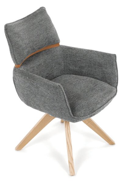 Jídelní židle šedá DCH-D1348 GREY2