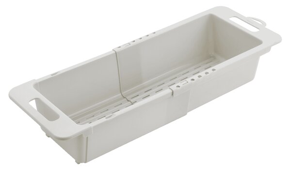 METALTEX Nastavitelný odkapávač, posuvný organizér do dřezu - DRAINFLEX, 35 - 52 cm