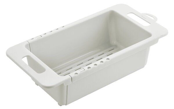 METALTEX Nastavitelný odkapávač, posuvný organizér do dřezu - DRAINFLEX, 35 - 52 cm