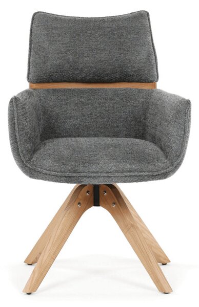 Jídelní židle šedá DCH-D1348 GREY2