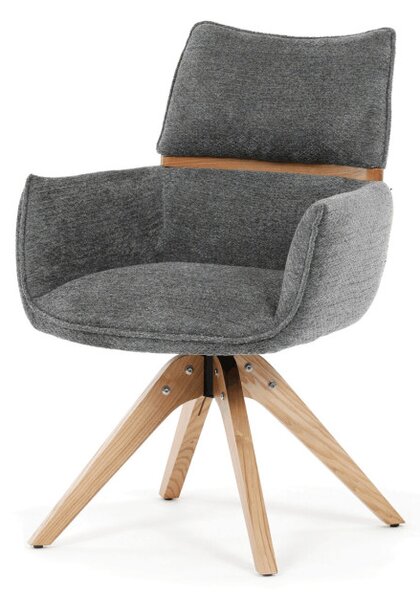 Jídelní židle šedá DCH-D1348 GREY2