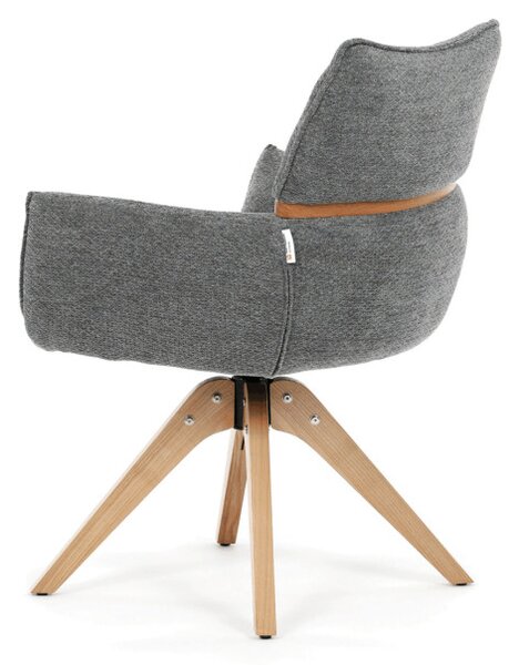 Jídelní židle šedá DCH-D1348 GREY2