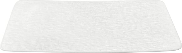 Villeroy & Boch 10-4240-2772 Servírovací talíř Manufacture Rock Blanc obdélníkový 17 x 28 cm