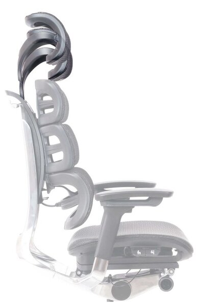 Kancelářská ergonomická židle TRINITY — černá