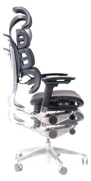Kancelářská ergonomická židle TRINITY — černá