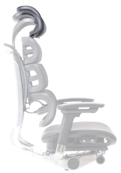Kancelářská ergonomická židle TRINITY — černá