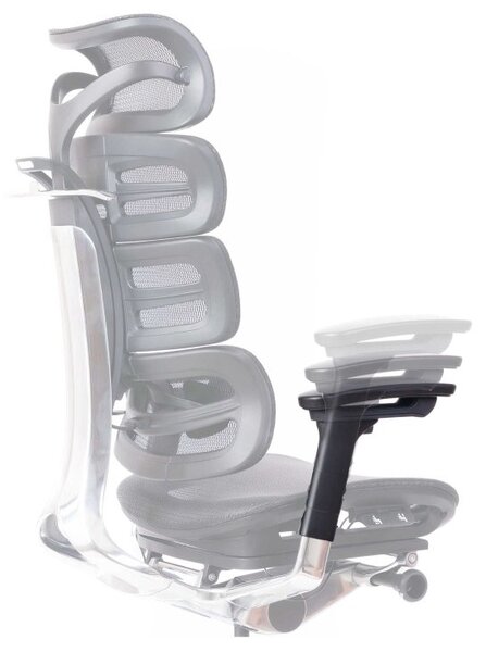 Kancelářská ergonomická židle TRINITY — černá
