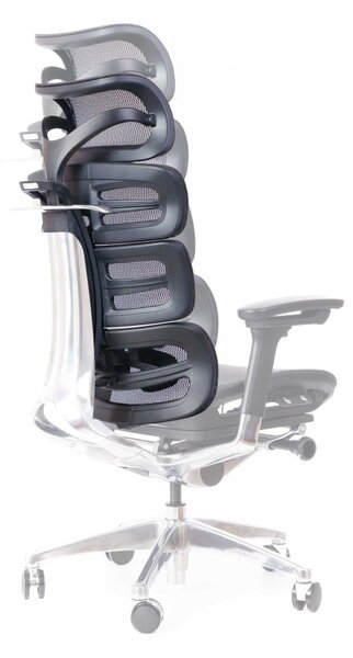 Kancelářská ergonomická židle TRINITY — černá