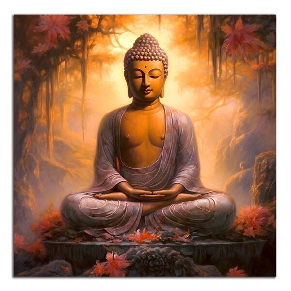 Obraz na zeď Buddha pod stromem