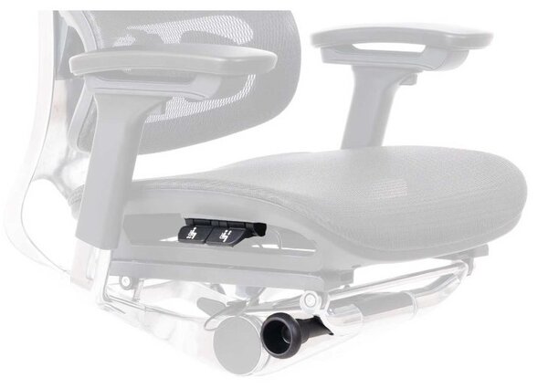 Kancelářská ergonomická židle TRINITY — černá