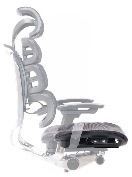 Kancelářská ergonomická židle TRINITY — černá