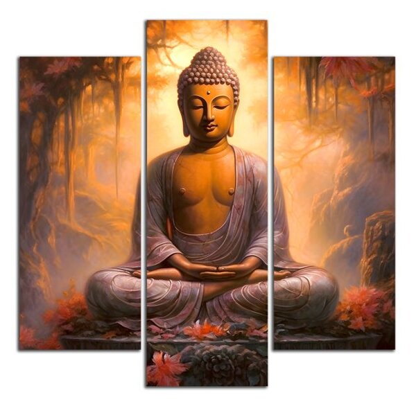 Obraz na zeď Buddha pod stromem