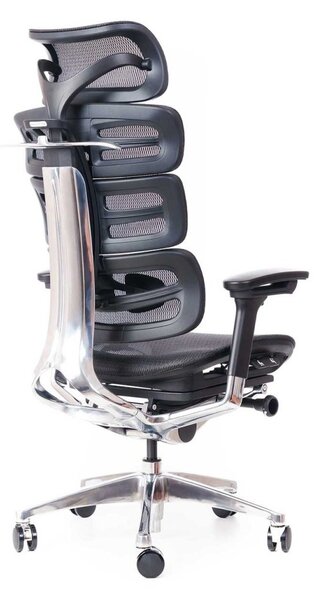 Kancelářská ergonomická židle TRINITY — černá