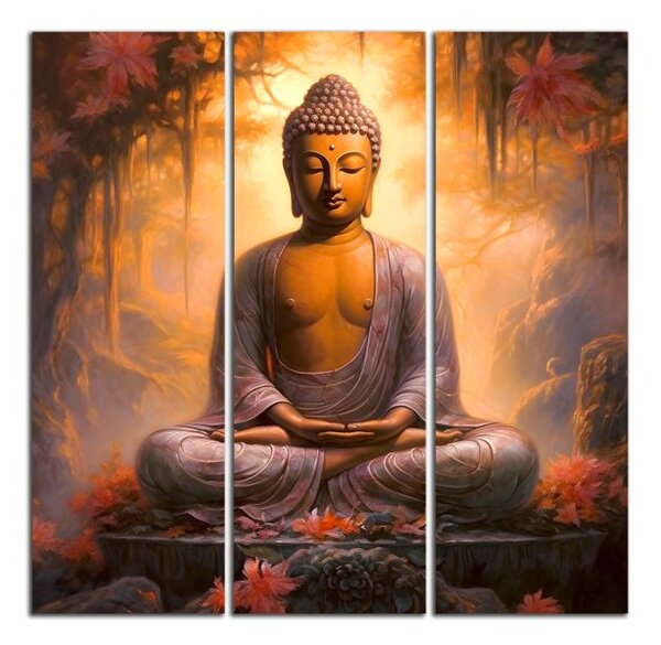Obraz na zeď Buddha pod stromem