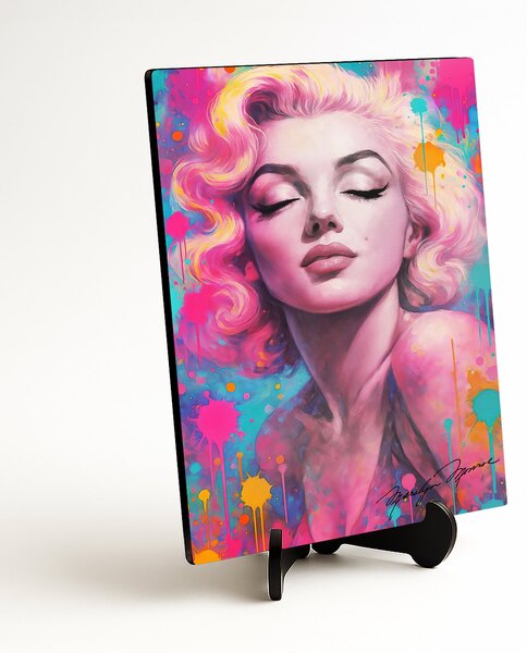 DUBLEZ | Pop art obraz do obýváku - Marilyn Monroe | UV tisk, Premium